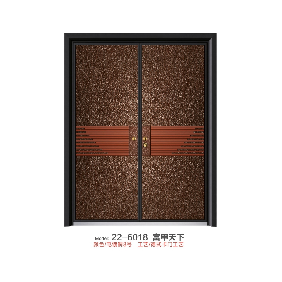 巴萨格别墅门22-6018