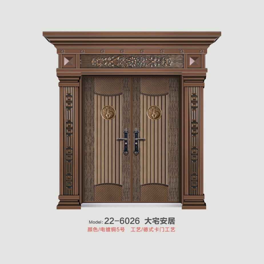 巴萨格别墅门22-6026