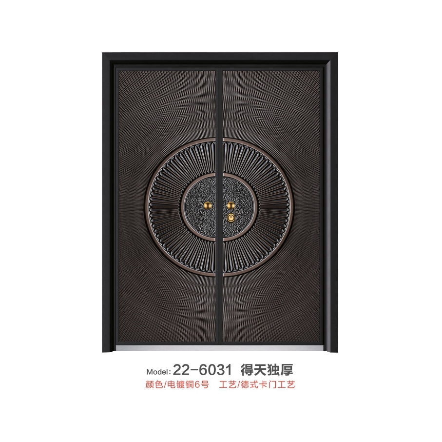 巴萨格别墅门22-6031
